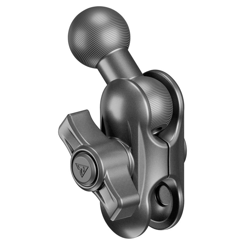 Tackform DURALOCK 20mm Ball and Socket Arm 23 ExtensionDropdown Kit  Medium Reach  6061T6 CNC Billet Aluminum  NOT Compatible with 1  B Sized Systems  Black Knob